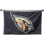 Arizona Cardinals flag Polyester Digital Printing 3x5ft Outdoor Banner with Brass Grommets