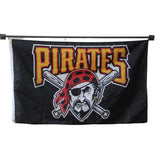 PIRATES flag Polyester Digital Printing 3x5ft Outdoor Banner with Brass Grommets