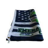 Emerald City flag Polyester Digital Printing 3x5ft Outdoor Banner with Brass Grommets