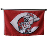 Cincinnati Reds flag Polyester Digital Printing 3x5ft Outdoor Banner with Brass Grommets