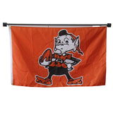 Cleveland Browns flag Polyester Digital Printing 3x5ft Outdoor Banner with Brass Grommets