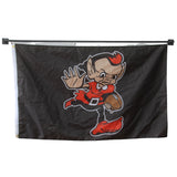 Cleveland Browns flag Polyester Digital Printing 3x5ft Outdoor Banner with Brass Grommets