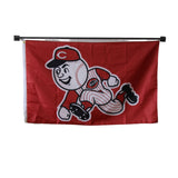 Cincinnati Reds flag Polyester Digital Printing 3x5ft Outdoor Banner with Brass Grommets