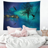 Constellation Tapestry starlit sky Pisces Tapestry for Bedroom Aesthetic Trippy Nature Tapestry Wall Hanging for Room Decor 51x59 Inches