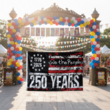 3x5FT 250 Years of Freedom Flag, 1776-2026 We The People Banner, 3-Layer Polyester Double Sided 250th Anniversary Patriotic Decor