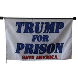 Trump For Prison flag Polyester Digital Printing 3x5ft Outdoor Banner with Brass Grommets