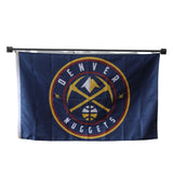 Denver Nuggets flag Polyester Digital Printing 3x5ft Outdoor Banner with Brass Grommets