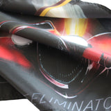 ZZ Top - Eliminator flag 100% Polyester Digital Printing  Outdoor Banner