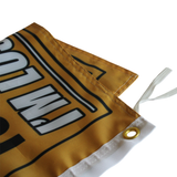 Don't Follow Me flag Polyester Digital Printing 3x5ft Outdoor Banner with Brass Grommets