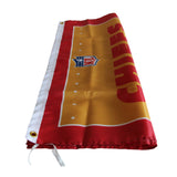 NFL-CHIEFS  flag Polyester Digital Printing 3x5ft Outdoor Banner with Brass Grommets