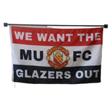 MUFC flag Polyester Digital Printing 3x5ft Outdoor Banner with Brass Grommets