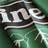 Heineken flag Polyester Digital Printing 3x5ft Outdoor Banner with Brass Grommets