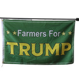 Farmers For Trump flag Polyester Digital Printing 3x5ft Outdoor Banner with Brass Grommets