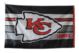 Customized Design 3x5 ft USA NFL Kansas City Chiefs  More Football Rugby All Teams Flag Polyester Flag with Brass Grommets