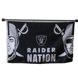 Raiders flag Polyester Digital Printing 3x5ft Outdoor Banner with Brass Grommets