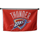 OKC THUNDER flag Polyester Digital Printing 3x5ft Outdoor Banner with Brass Grommets