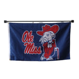 Ole miss flag Polyester Digital Printing 3x5ft Outdoor Banner with Brass Grommets