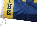 Michigan Team University Wolverines Hail to the Victors 100% Polyester Digital Printing 3x5ft Banner with Brass Grommets