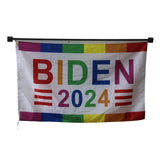 Biden 2024 flag Polyester Digital Printing 3x5ft Outdoor Banner with Brass Grommets