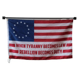 When Tyranny Becomeslaw flag Polyester Digital Printing 3x5ft Outdoor Banner with Brass Grommets