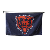 Chicago Bear flag Polyester Digital Printing 3x5ft Outdoor Banner with Brass Grommets