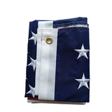 American Flags 3x5 ft Outdoor,Sewn Stripes Embroidered Stars and Brass Grommets