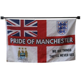 Pride Of Manchester flag Polyester Digital Printing 3x5ft Outdoor Banner with Brass Grommets