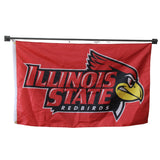 Illinois State Redbirds flag Polyester Digital Printing 3x5ft Outdoor Banner with Brass Grommets