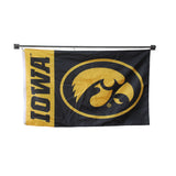 Iowa Hawkeyes flag Polyester Digital Printing 3x5ft Outdoor Banner with Brass Grommets