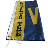 Michigan Team University Wolverines Hail to the Victors 100% Polyester Digital Printing 3x5ft Banner with Brass Grommets