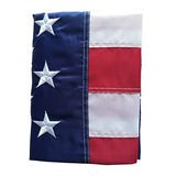 American Flags 3x5 ft Outdoor,Sewn Stripes Embroidered Stars and Brass Grommets