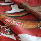 Go-Niners flag Polyester Digital Printing 3x5ft Outdoor Banner with Brass Grommets