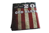 trump 2024 God Bless America flag Polyester Digital Printing 3x5ft Outdoor Banner with Brass Grommets