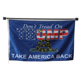 Don't Tread On Trump flag Polyester Digital Printing 3x5ft Outdoor Banner with Brass Grommets