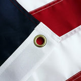 American Flags 3x5 ft Outdoor,Sewn Stripes Embroidered Stars and Brass Grommets