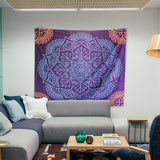 Mandala Tapestry Bohemian Tapestry for Bedroom Boho Indie Hippie Tapestries Aesthetic Vintage Wall Tapestry for Women Men Teenage Girl, Dark Blue Tapestry