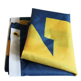 Michigan Wolverines 100% Polyester Digital Printing 3x5ft Outdoor Banner with Brass Grommets