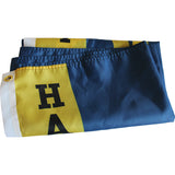 Michigan Team University Wolverines Hail to the Victors 100% Polyester Digital Printing 3x5ft Banner with Brass Grommets