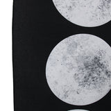 2 Pack Moon Black And White Modern Wall Art Tapestries Vertical，Aesthetic Tapestry Art Long Tapestries for Room （12.8 X 51.2 Inch）