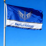 3x5ft St. Louis Battlehawks Team Flag UV-Resistant Polyester Banner for Game Day Decor