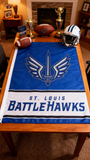 3x5ft St. Louis Battlehawks Team Flag UV-Resistant Polyester Banner for Game Day Decor