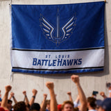 3x5ft St. Louis Battlehawks Team Flag UV-Resistant Polyester Banner for Game Day Decor