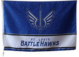 3x5ft St. Louis Battlehawks Team Flag UV-Resistant Polyester Banner for Game Day Decor