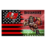 NFL Buccaneers flag Polyester Digital Printing 3x5ft Outdoor Banner with Brass Grommets