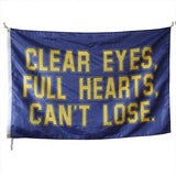 Clear Eyes Full Hearts Can't Lose Flag 3x5ft, Durable Polyester Friday Night Lights Banner, Ideal for Dorms, Gyms & Fan Caves, Custom Sizes Available