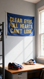 Clear Eyes Full Hearts Can't Lose Flag 3x5ft, Durable Polyester Friday Night Lights Banner, Ideal for Dorms, Gyms & Fan Caves, Custom Sizes Available