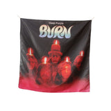 Deep Purple Burn flag 100% Polyester Digital Printing  Outdoor Banner