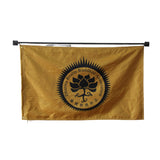 Dharma-Realm-Buddhist-Association flag Polyester Digital Printing 3x5ft Outdoor Banner with Brass Grommets