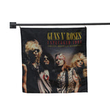 Guns N Roses flag 100% Polyester Digital Printing  Outdoor Banner