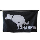 Harris dog flag Polyester Digital Printing 3x5ft Outdoor Banner with Brass Grommets